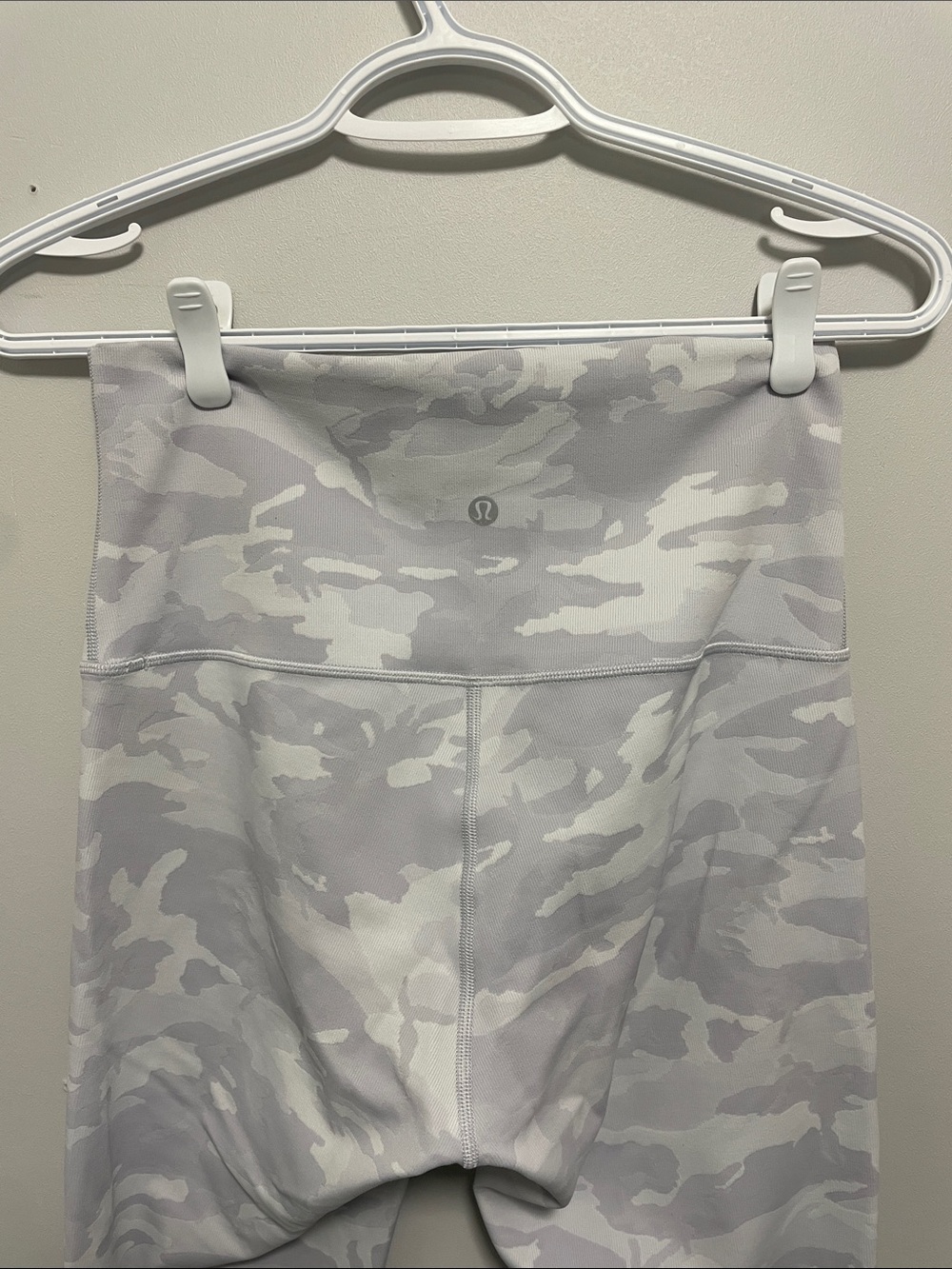 lululemon athletica High-Rise ribbed Camo full length pants